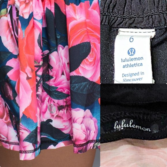 🚫SOLD🚫 Lululemon Secret Garden Hot Hitter Skort - Picture 8 of 8